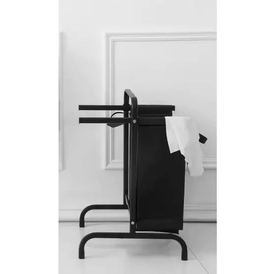 2-Tier 110L Laundry Basket with Lid - Large Oxford Fabric Laundry Sorter for Clothes & Toy Storage