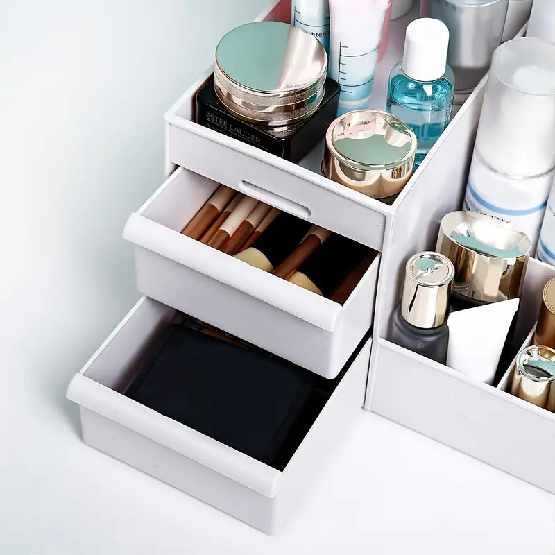 Multifunctional Skincare Storage Box – Drawer Organizer for Makeup & Beauty Essentials - Avenari Home & Life