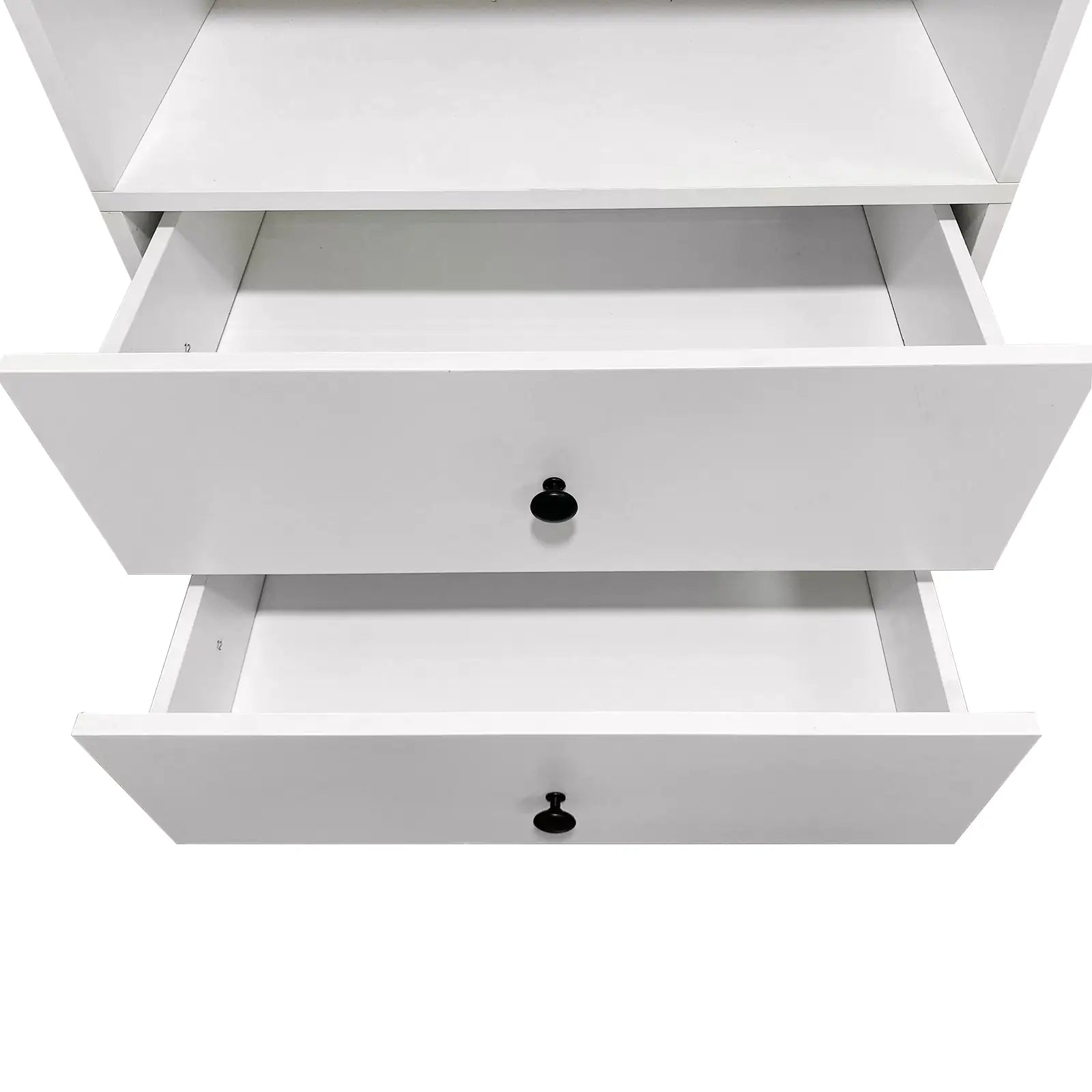 B2 Bathroom Shelves Modular Closet System | Wood Closet Organizer for Walk-In Closets