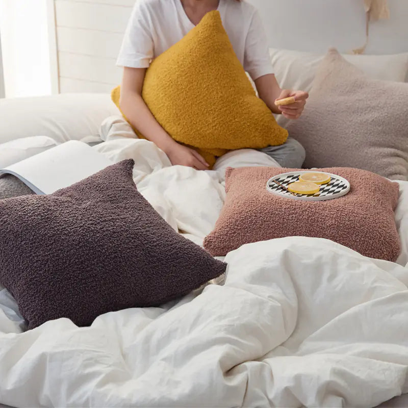 Soft Decorative Pillow Cover – Nordic Style Cushion Cover in Multiple Colors - Avenari Home & Life
