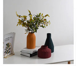 Modern Minimalist Ceramic Vases - Elegant Home Decor Accent