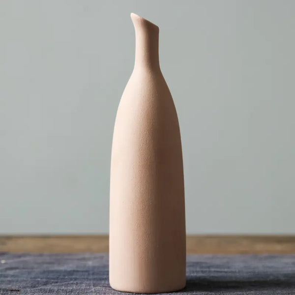 Minimalist Nordic Ceramic Vase - Elegant Home Decor Accent