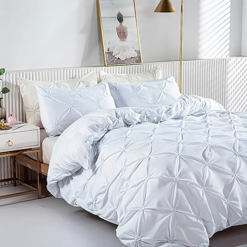 3pcs Handmade Decorative Duvet Cover Set (1 Duvet + 2 Pillowcases) - Avenari Home & Life