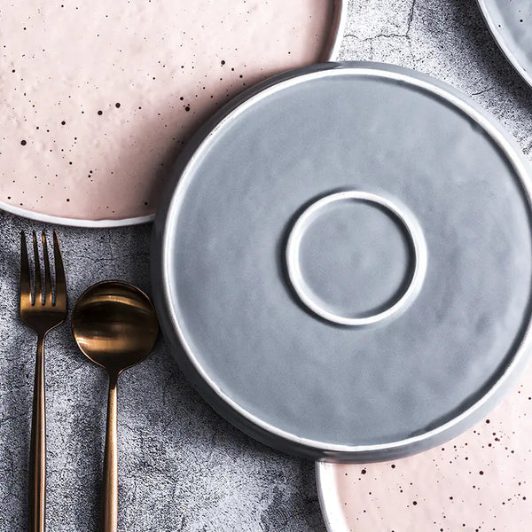 European Ceramic Plate for Steak and Dishes - Avenari Home & Life