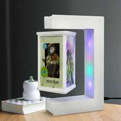 Magnetic Levitation Three-Sided Acrylic Photo Frame – Floating Display for Home & Office Décor - Avenari Home & Life