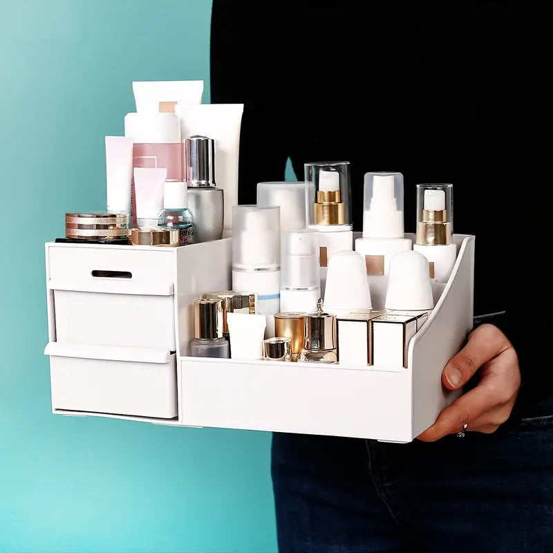 Multifunctional Skincare Storage Box – Drawer Organizer for Makeup & Beauty Essentials - Avenari Home & Life