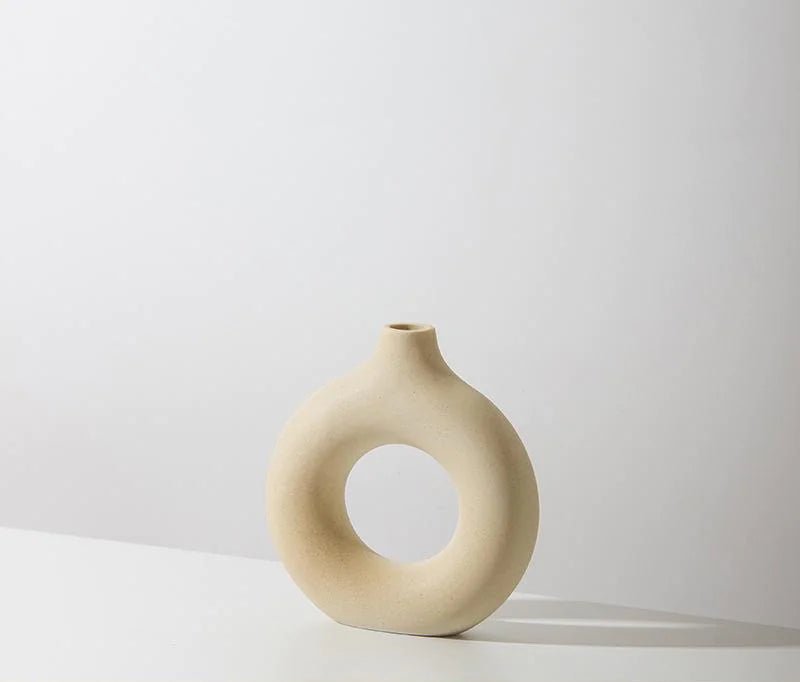 Ceramic Round Vase - Avenari Home & Life