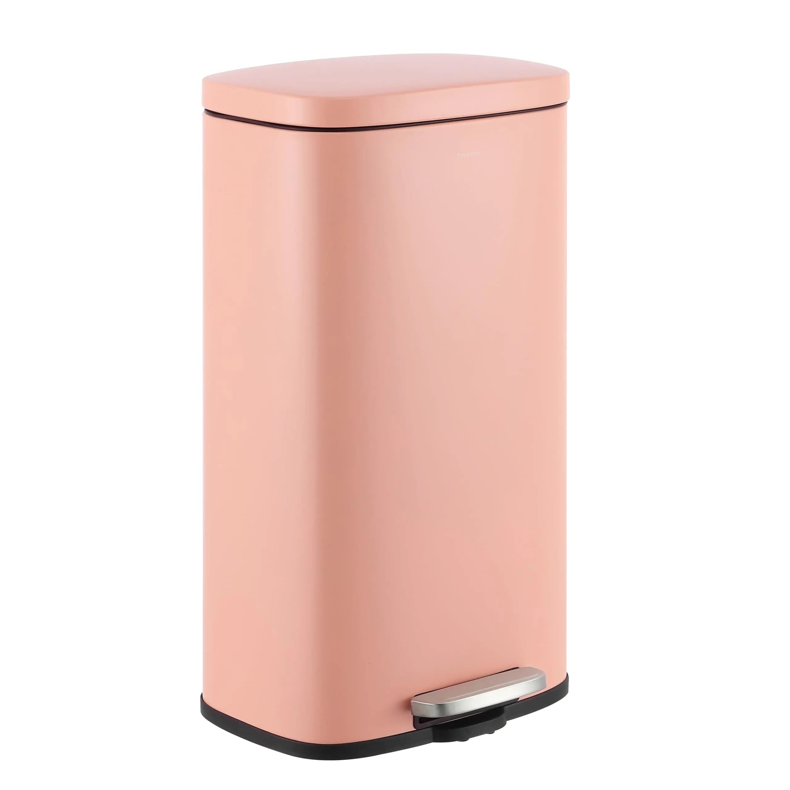 8-Gallon Step-Open Trash Can - Fingerprint-Resistant Modern Trash Bin for Kitchen, Office, or Bathroom