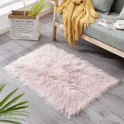 Soft Shaggy Rectangular Rug – Cozy Minimalist Decor for Living Spaces - Avenari Home & Life