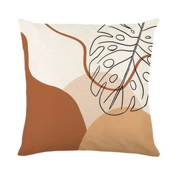 Nordic Morandi Abstract Lines Throw Pillowcase 17.71in - Avenari Home & Life