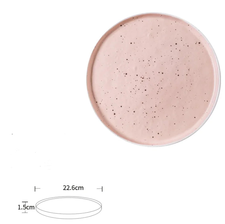 European Ceramic Plate for Steak and Dishes - Avenari Home & Life