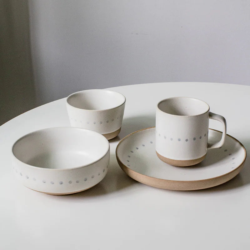 Creative Hand-painted Ceramic Tableware for Home Use