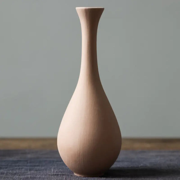 Minimalist Nordic Ceramic Vase - Elegant Home Decor Accent