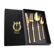 4-Piece Set of Stainless Steel Cutlery for Western Dining - Avenari Home & Life