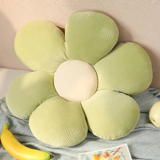 Soft Cartoon Flower Plush Pillow - Avenari Home & Life
