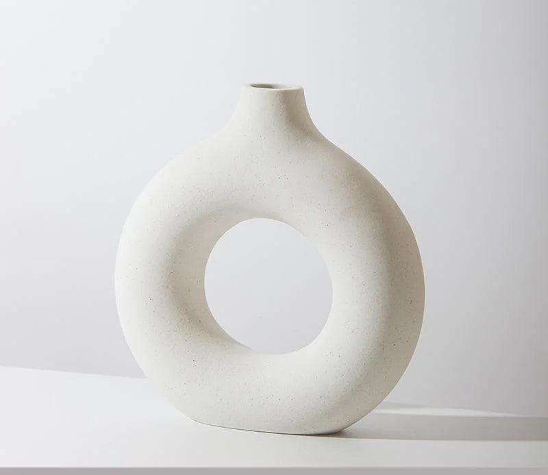 Ceramic Round Vase - Avenari Home & Life