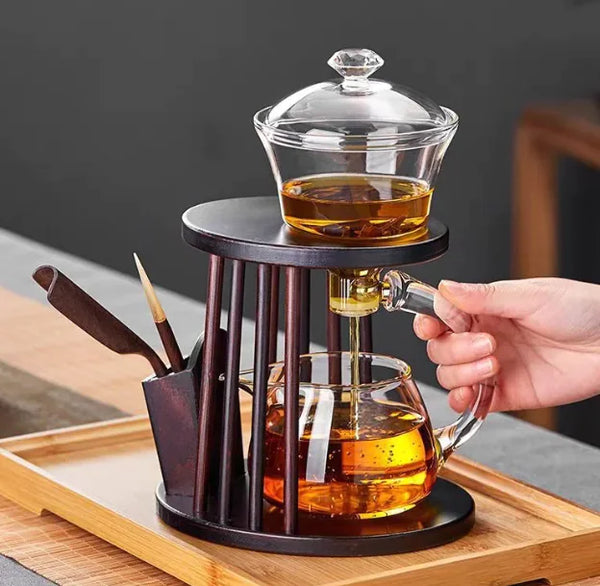 Magnetic Suction Tea Maker – Modern Home Teapot Set for Kung Fu Tea & Daily Brewing - Avenari Home & Life