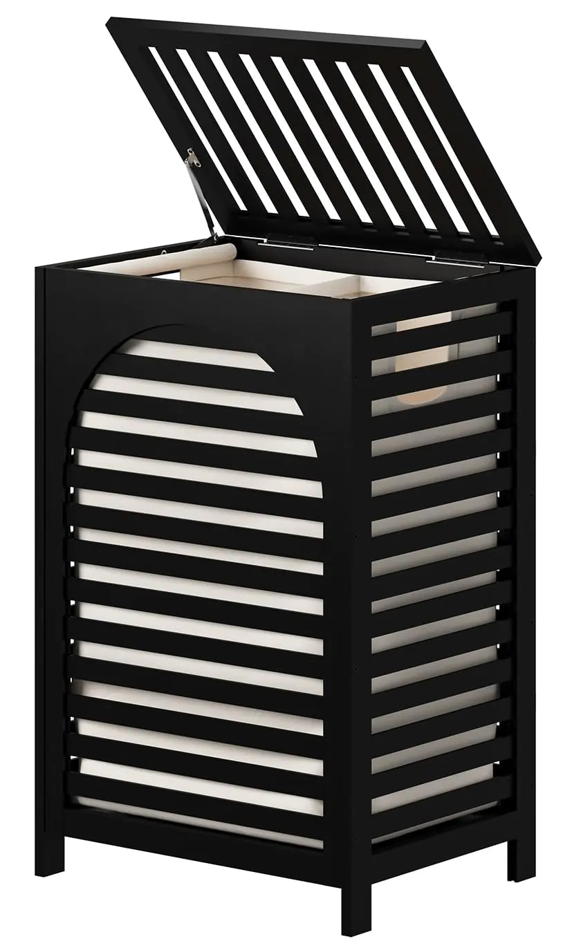 Natural Bamboo Laundry Hamper - Durable & Stylish Organization