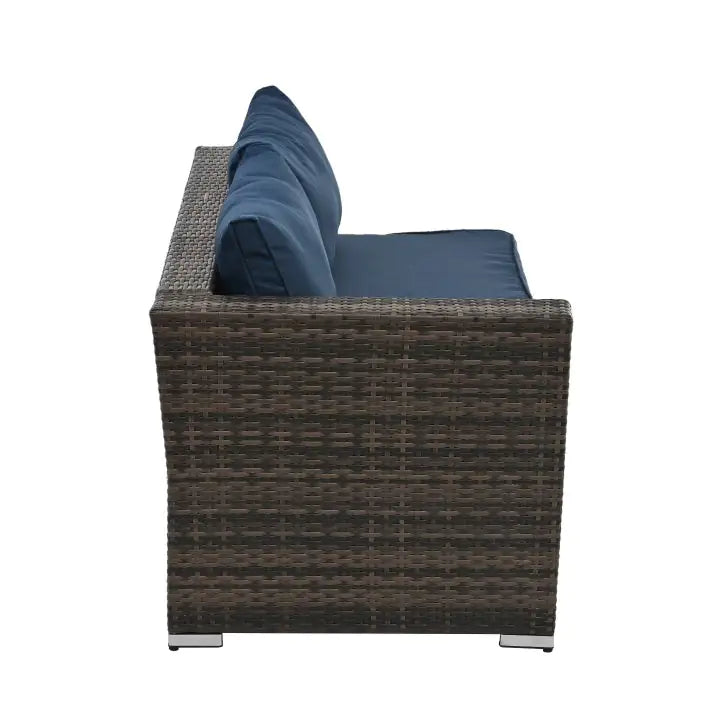 4-Piece PE Wicker Patio Furniture Set - Durable & Stylish Outdoor Seating