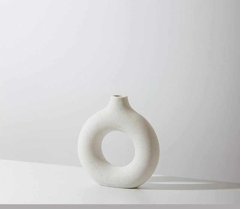 Ceramic Round Vase - Avenari Home & Life