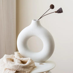Ceramic Round Vase - Avenari Home & Life